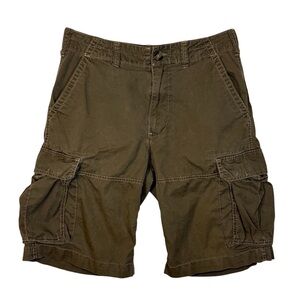 Polo Jeans Company Ralph Lauren Cargo Shorts Olive Size 32